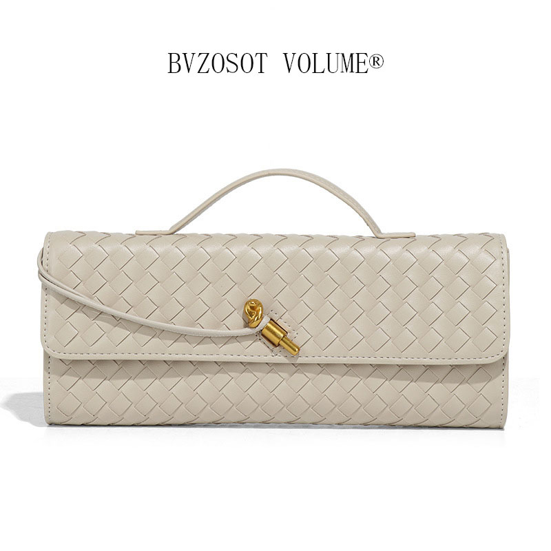 Fashion Hand - knitted Evening Baguette Bag Accordion Bag Horizontal - style Handheld Single - shoulder and Cross - body Bag bags - 8 of 8