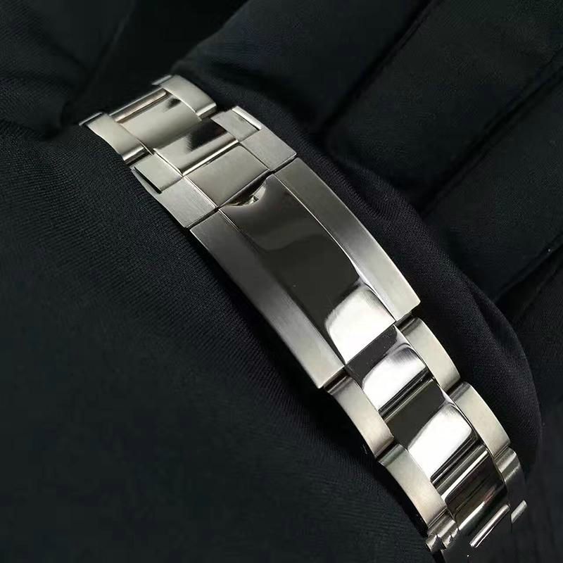 ZDR Mens Watches 40mm Automatic Mechanical Watch Full 904L Stainless Steel Blue Black Ceramic Sapphire Glass WristWatches Super luminous montre de luxe watch - 8 of 9