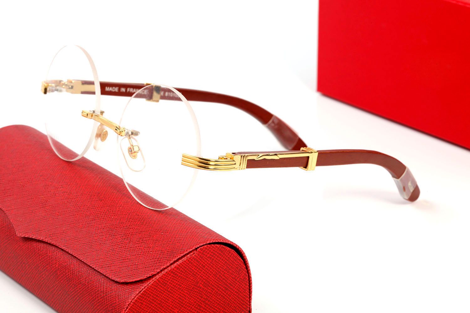 luxury brand sunglasses designer women glasses man buffalo horn sunglass woman mens full rim round wooden vintage polit glasses high quality new shades eyeglasses - 7 of 9
