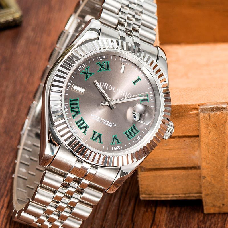 montre de luxe Mens Watches 41mm Automatic Movement full Stainless Watches 2813 Mechanical watches Luminous - 3 of 9
