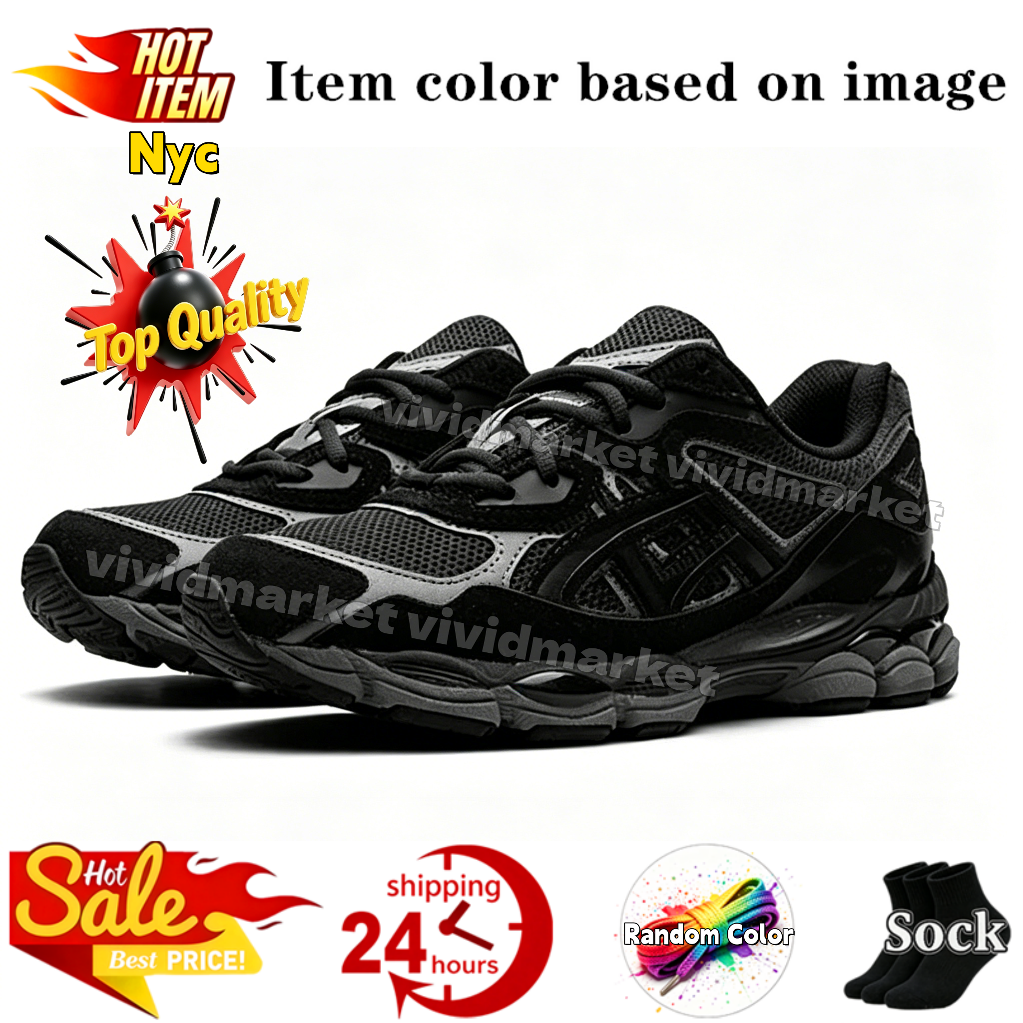 Designer Running Shoes Gels Nyc Mens Womens Cream Solar Power Pure Sier Outdoor Sneakers Sports Athleisure Trainers Fashion Daily Outfit With Box 36-47 - 8 of 8