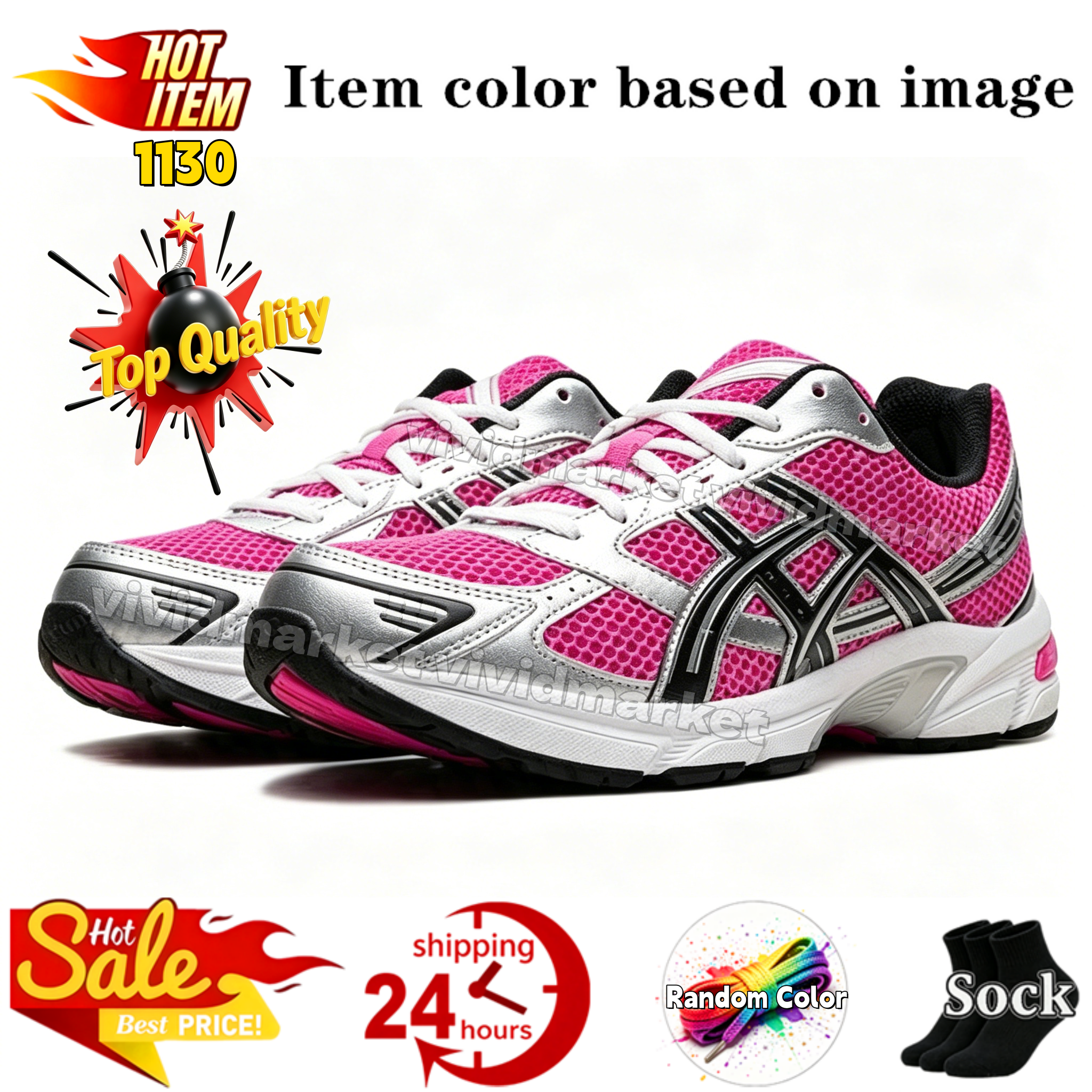 With Box Designer Shoes K14 gels nyc 1130 Mens Womens Sneakers Cream Solar Power Pure Sier Outdoor Sneakers Sports Athleisure Trainers Fashion Daily Outfit 36-47 - 4 of 8