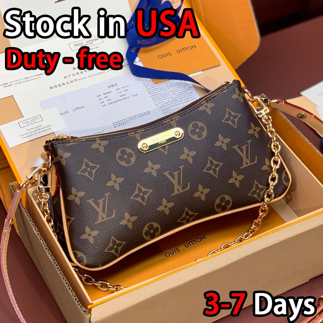 1:1 copy Designer Bag Fashion pochette Liv bag Shoulder bag women Leather Embossed bag Old Flower Handbags Designer purse - 2 of 9