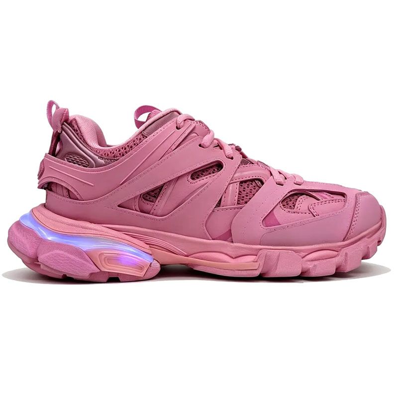 Top Quality Track Led Runners Designer Shoes Tracks 3 3.0 mens loafer womens Platform Sneakers Multicolor Luxury Paris Gomma Leather Extraordinary Trainers With box - 9 of 9