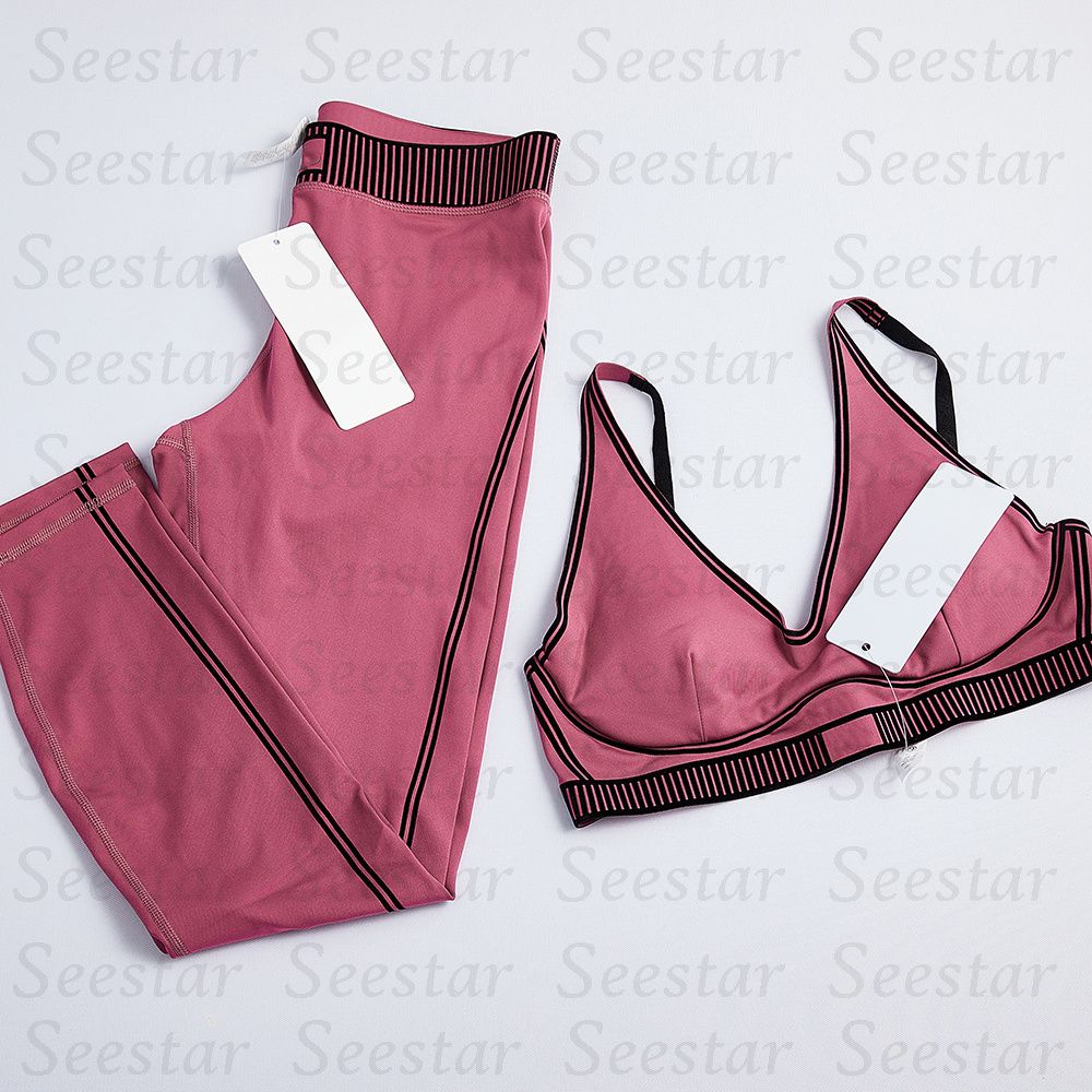 Women Gym Set Sports Bra Gym Top Leggings Tummy Control Workout Exercise Fitness Wea Outfit Fitness Running Training Wear - 8 of 8