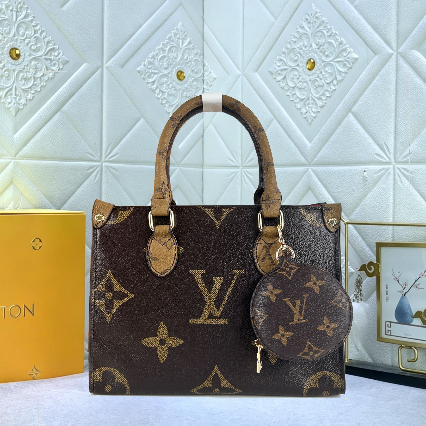 Designer Bags 2026 Trends purse bag sac de luxe Luxury Bag Handbags Shoulder Bag Crossbody bags Classic Metallic Letter tote bags for women luxury - 6 of 8