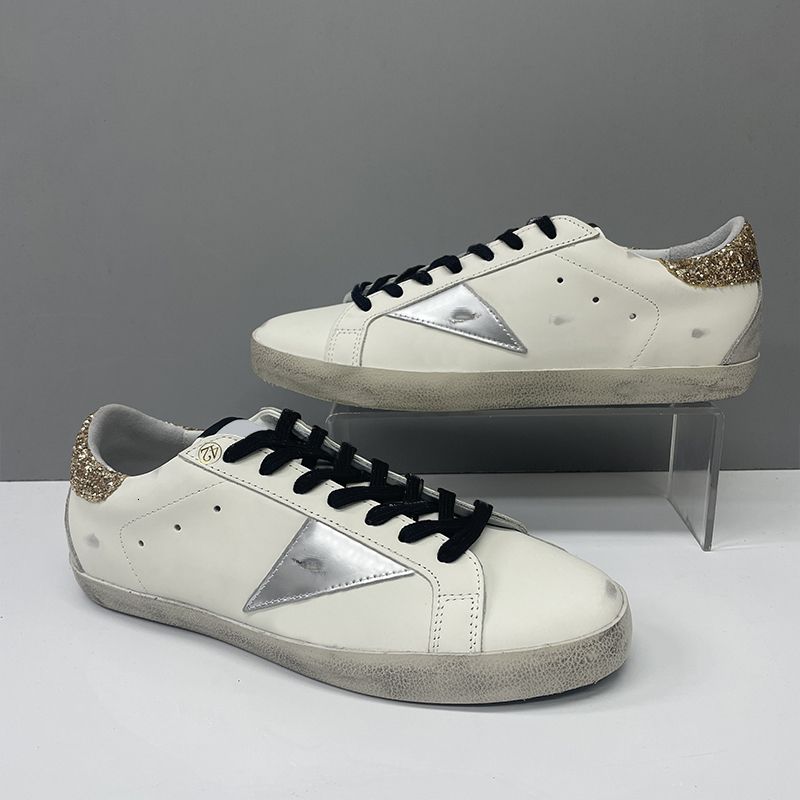 Men Women Designer Dirty Super Star Leather Sneakers Leopard Print Suede Leather Inner Height Increase Low Top Casual Training Sport Shoes Trainers Top Quality 1026 - 7 of 9