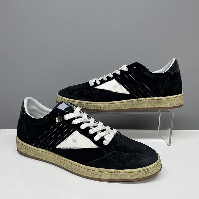 Men Women Designer Dirty Super Star Leather Sneakers Leopard Print Suede Leather Inner Height Increase Low Top Casual Training Sport Shoes Trainers Top Quality 1026 - 9 of 9