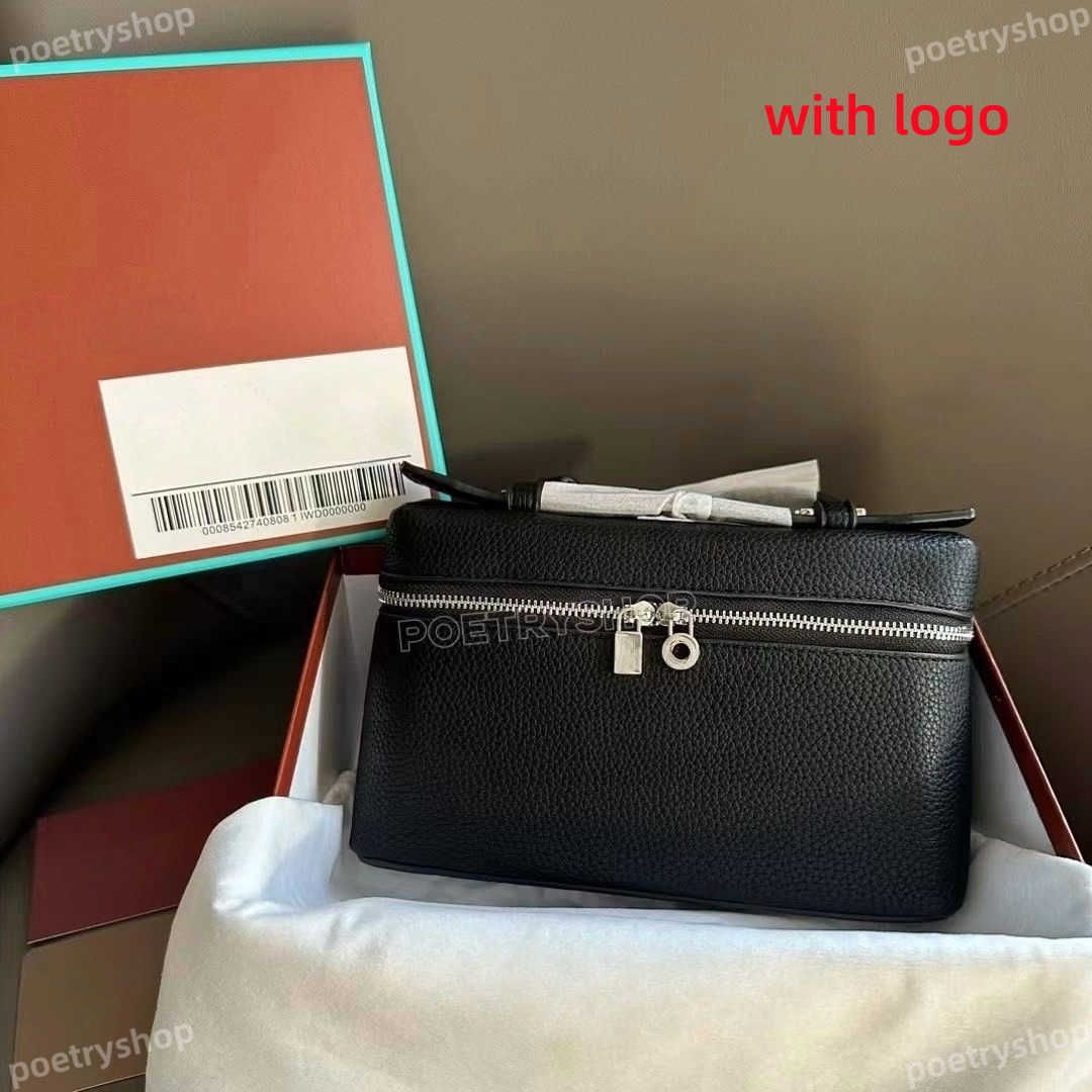 Designer Bags Lunch Box Women Bags Designer Makeup Handbag Genuine Leather Handbags Canvas Ostrich Stranded Two Way Shoulder Crossbody bag - 5 of 8
