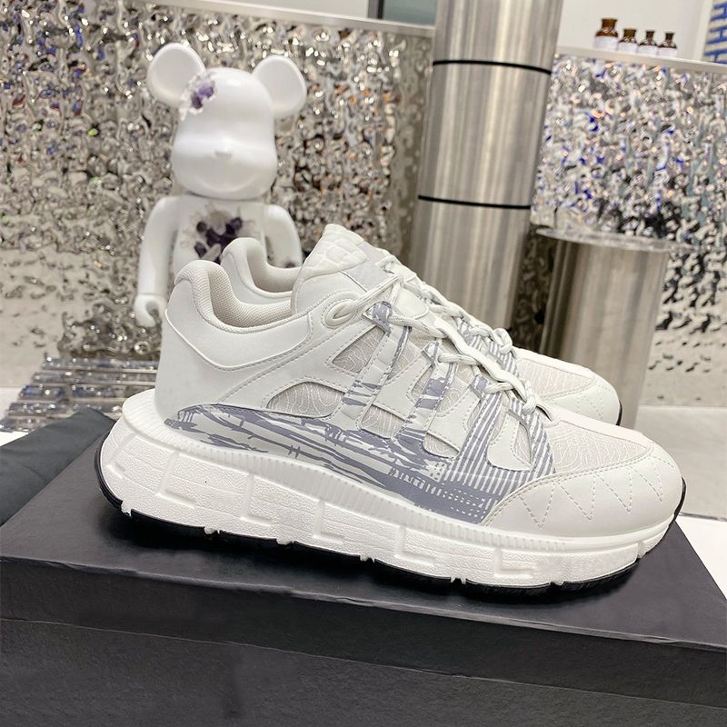 Top Quality Men Platform Shoes Designer Trigreca Sneakers Women Print Dad Shoes Print Sport Running Shoes Leather Trainer Fashion Casual Shoes 55 - 8 of 9