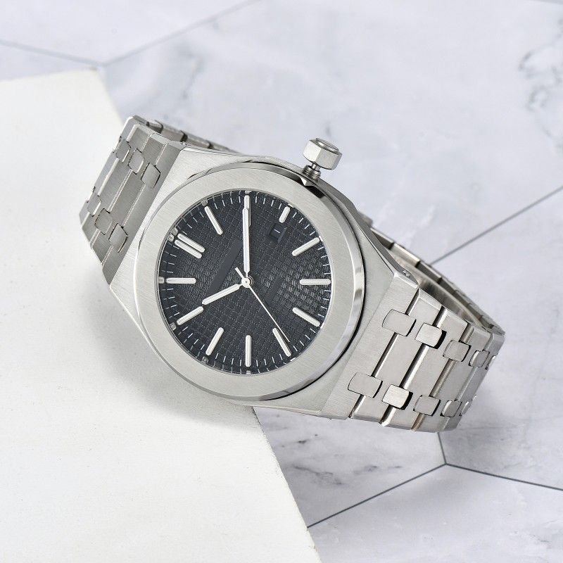 luxury designer mens watch mechanical luminous date window waterproof stainless steel well made classic watches for men - 3 of 9