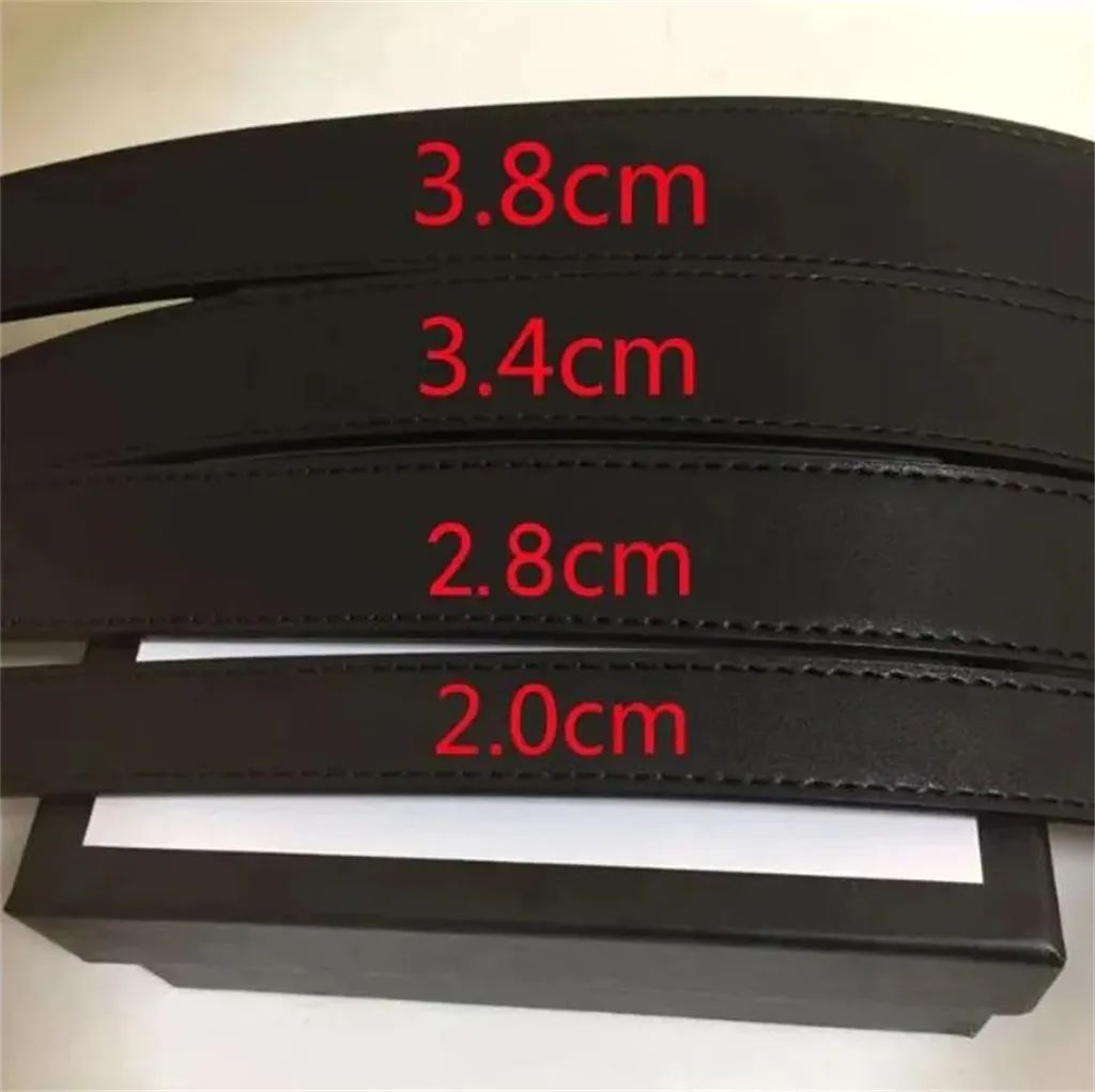 2026 Designer Mens And Women Belt Pin Belts 5Color Buckle Classic Fashion Casual Width 3.8Cm Size 95-125Cm - 2 of 5