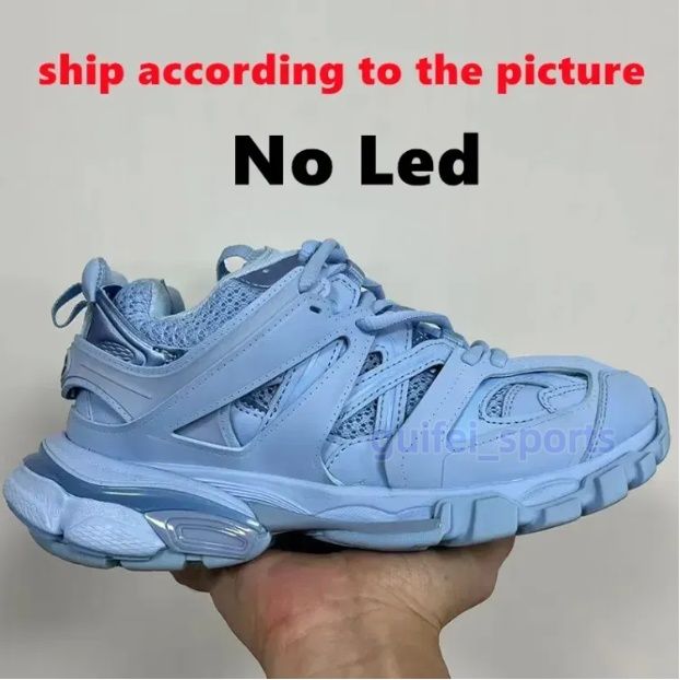 Desinger Casual Shoes Runner 7 7.0 Track Led Sneaker Tracks 3 3.0 Platform Sneakers Luxury Paris Gomma Leather Trainer Extraordinary Runners Mens Trainers 35-46 - 4 of 7