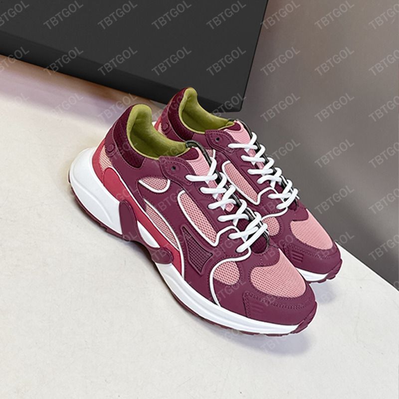Men Woman Run Away Shoes Designer Olympia Sneakers Leather Casual Shoes Fashion Print Trainers Mesh Runaway Sneaker Mixed Color Shoes 012 - 3 of 9