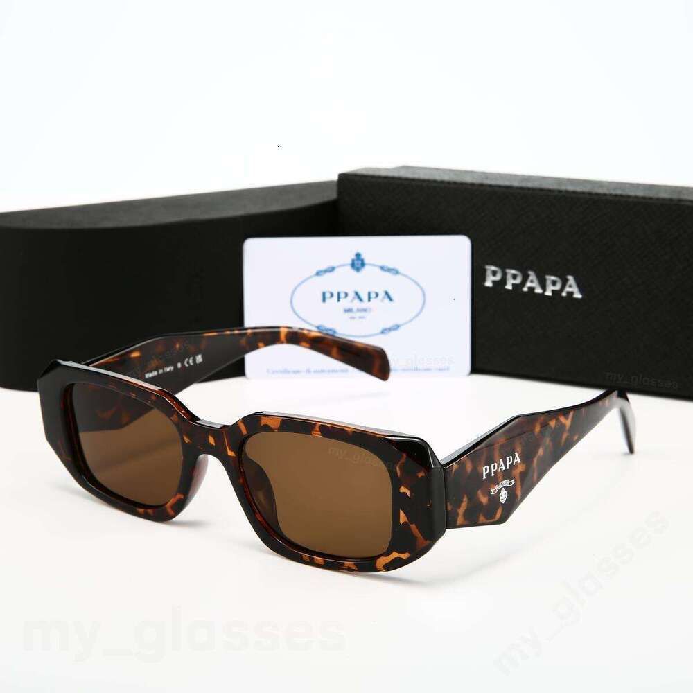 Luxury Designer Sunglasses Symbole Triangular Signature Angular Frame UV400 Protection Anti Glare Eyewear for Men Women Fashion PR17WS Sun Glasses with Box - 4 of 9