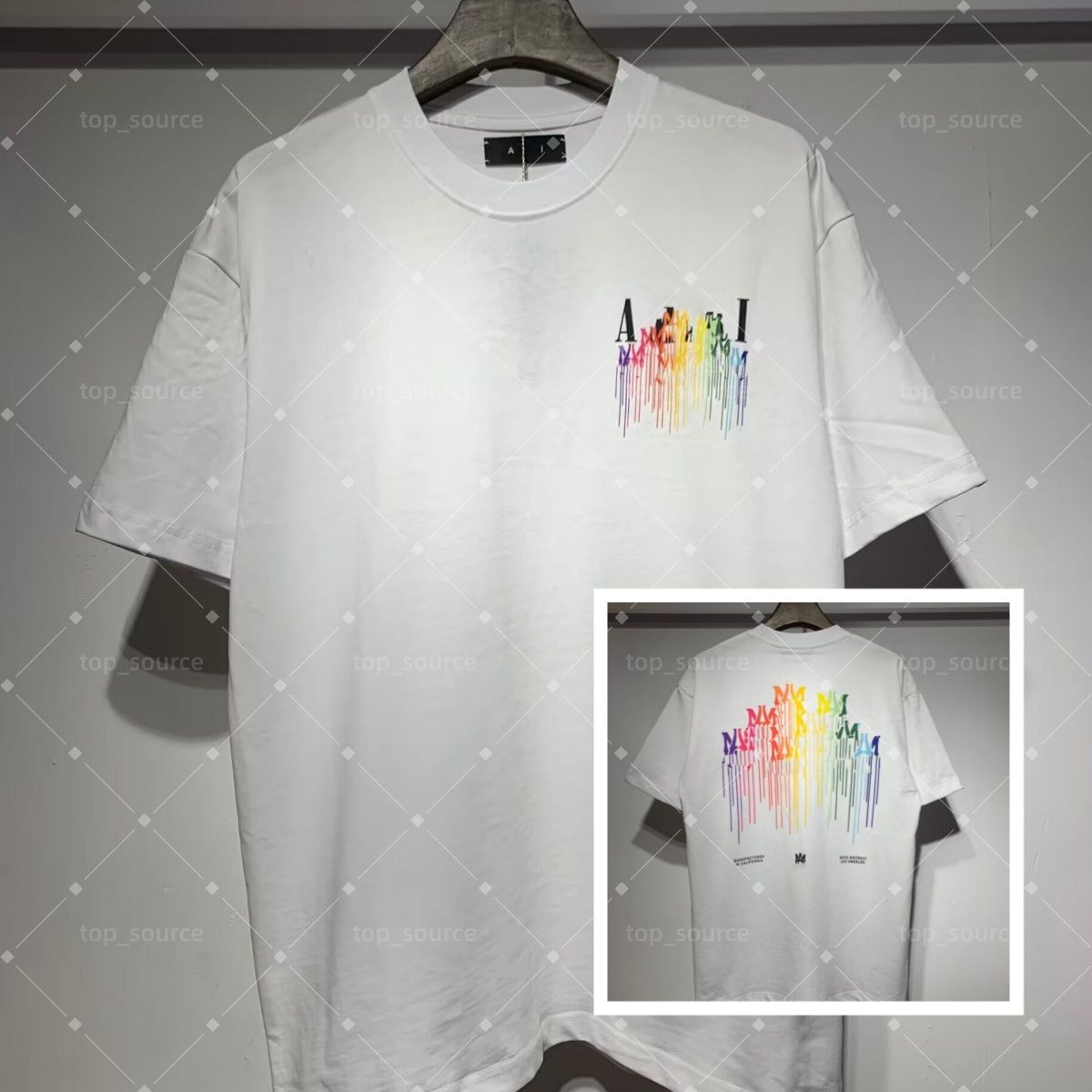 Unisex Minimalist Black White T-Shirt, Fashion Letter Print Short Sleeve Tee, Casual Loose Fit Cotton Graphic Top, Simple Streetwear Daily Casual Clothes for Men Women - 8 of 8