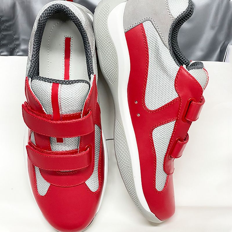 Top Designer Sneakers Mens Cup Shoes Leather Trainers Breathable Mesh Sport Shoes Outdoor Fashion Running Shoes 447 - 2 of 8