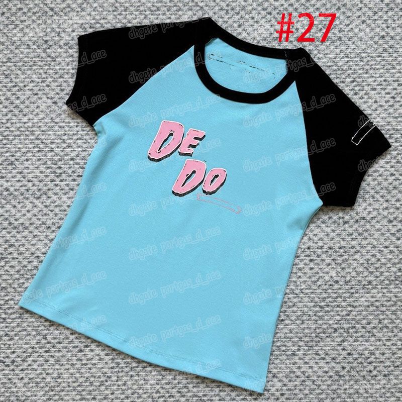 Designer Printed T Shirts Women Round Neck Slim Fit Bottoming Tops Summer Brand Street Style Tank Top Birthday Nightclub Vest - 6 of 8