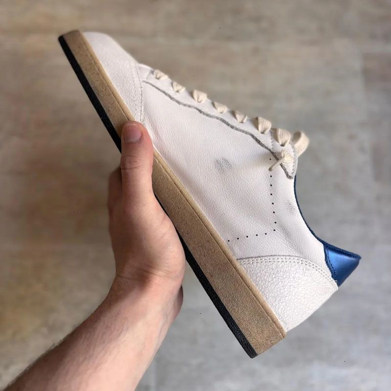 Leather Super Star Shoes For Men Women Designer Casual Shoes Women Dirtys Sneakers Lace Up Low Top Runners Sport Shoes Classic White Training 1026 - 3 of 8