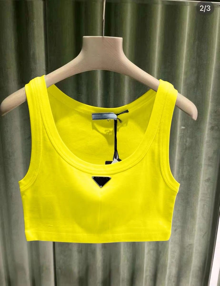 Designer Tops Womens Tank Top Luxury Brand Letter Printed Y2K Sexy Hot Chicks Vest Summer Fashion Casual Simple Slim Versatile Sleeveless Vest - 5 of 8