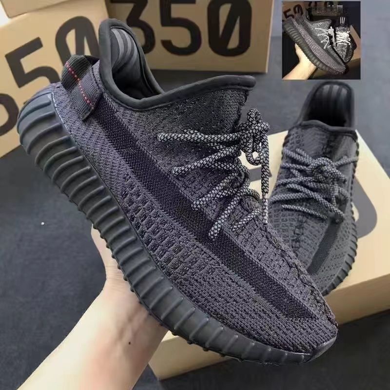 Free Shipping 350 Boots Designer Shoes Mens Sneaker Sports Running Shoes Women Non-slip Outdoor Breathable Flat Walking Trainers Plateforme Casual Sneakers 36-48 - 1 of 8