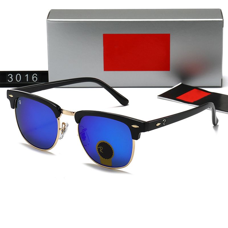 2026 Designer Sunglasses for Womens Mens Outdoor Sunglasses Shades Fashion Goggle UV400 Eyewear Classic glasses 3016 Male Sun Glasses Metal Frame gift With Box - 8 of 8