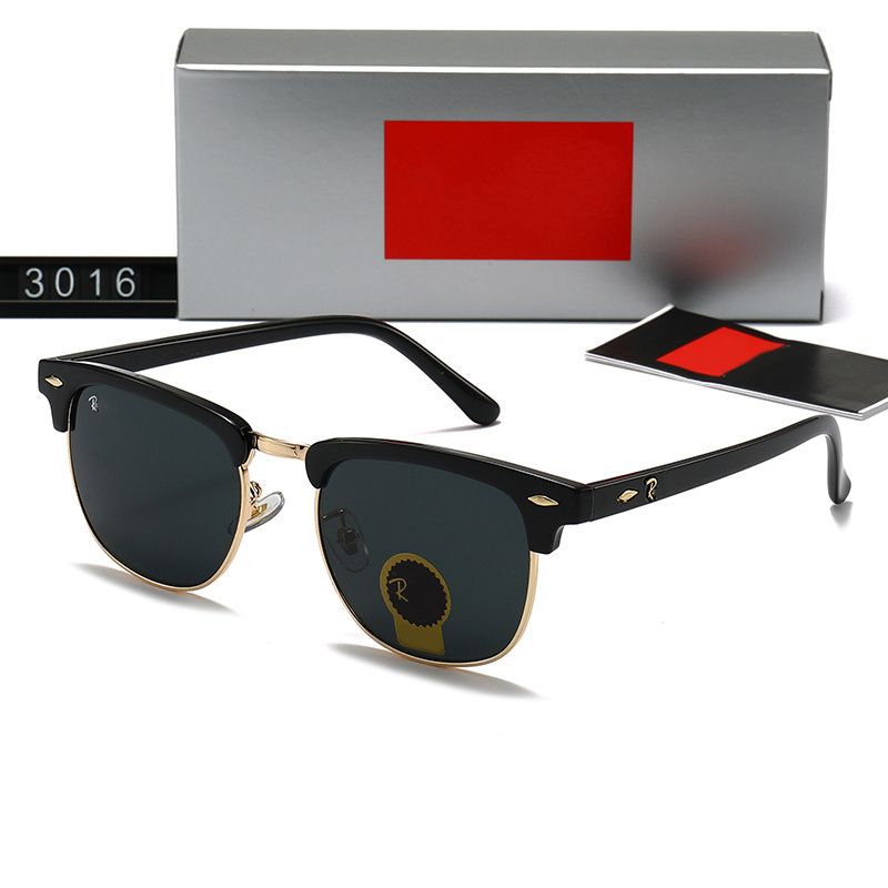 2026 Designer Sunglasses for Womens Mens Outdoor Sunglasses Shades Fashion Goggle UV400 Eyewear Classic glasses 3016 Male Sun Glasses Metal Frame gift With Box - 1 of 8