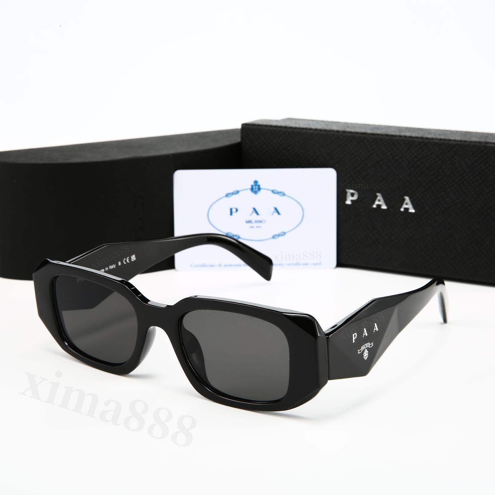 Top luxury Sunglasses designer womens Mens Wearing fashion hot selling senior Eyewear For Women eyeglasses frame Vintage Metal Sun Glasses With box - 3 of 9
