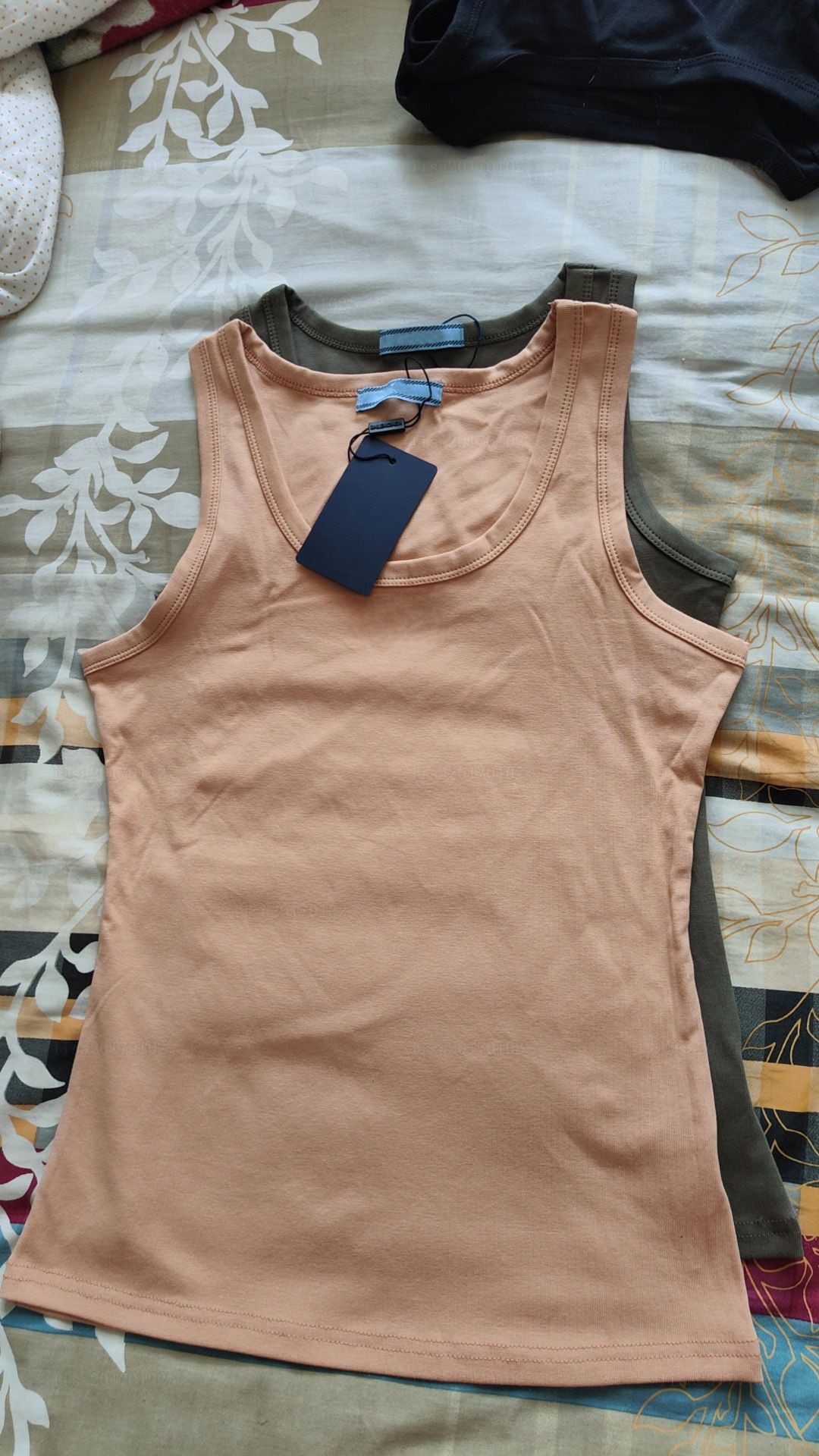 Designer tank top brands summer knitted women's t-shirt tops shirt high elasticity slim fit vest camis sexy sleeveless vest top braces tank - 8 of 8