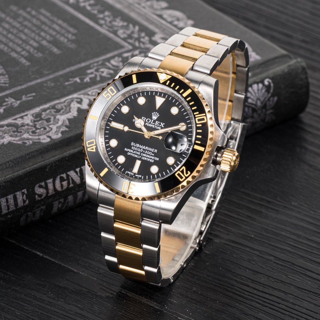 watch luxury watch designer automatic mechanical mens watch 41mm luminous sapphire water resistant classique daily casual polished steel timepiece - 2 of 8