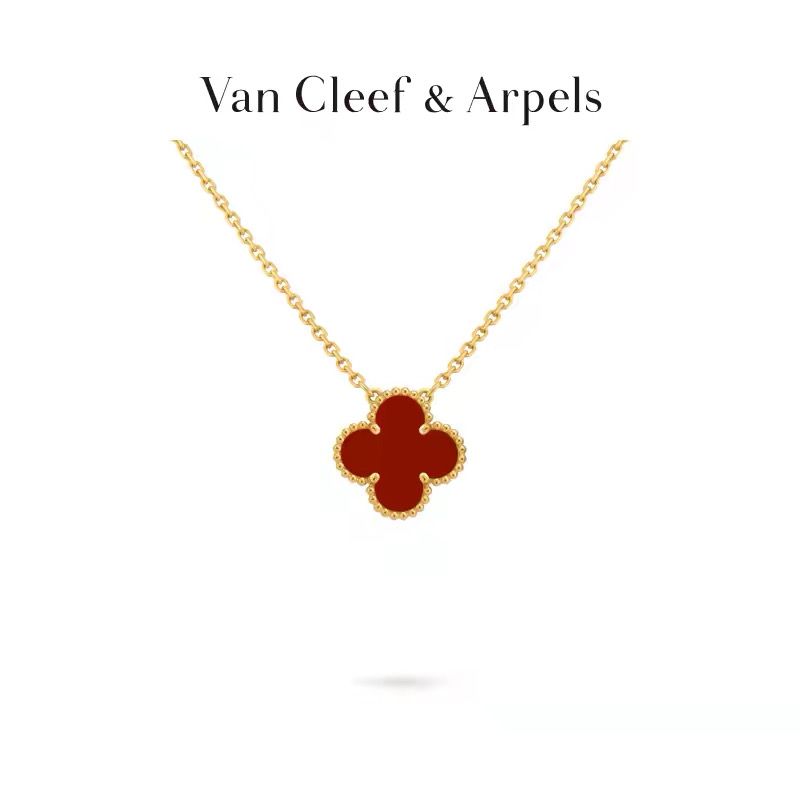 bracelet designer womens jewelry multicolor necklace women stainless steel four leaf clover jewelry handmade jewelry necklace flower - 8 of 8