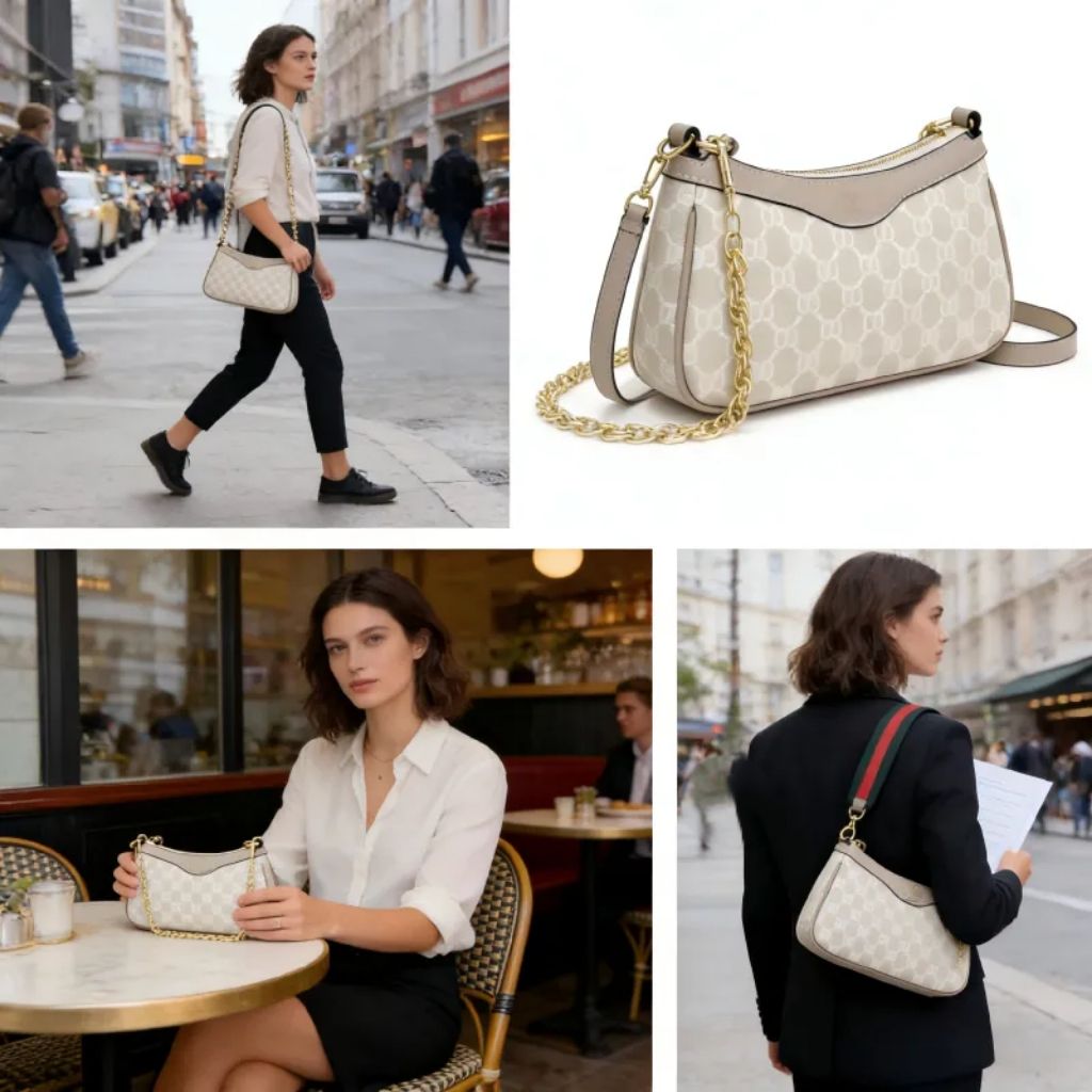 Luxury Designer Bag Tote Bag louis vuitons bag large Handbag leather shopping purse high quality louisvouitton bag crossbody Shoulder bag - 4 of 6