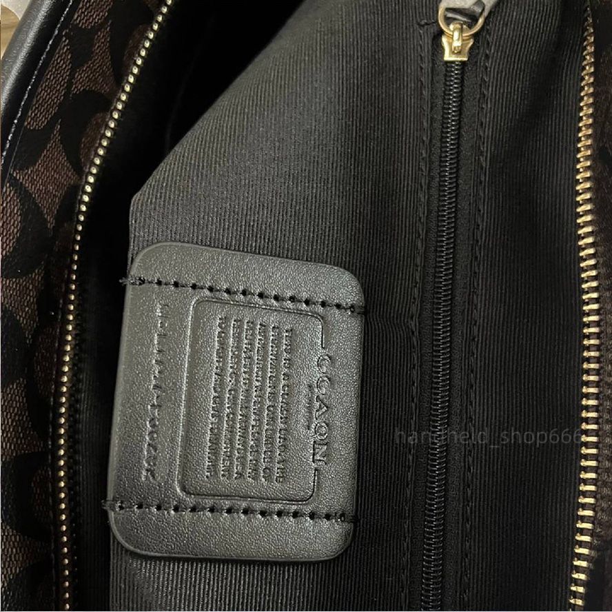 Designer Bag Shoulder Bag Luxury Bag Handbag New Styles Brown Large Capacity Canvas Tote Bag Underarm Bag Handbag High-Quality Classic Women's Leather Crossbody Bag - 7 of 9