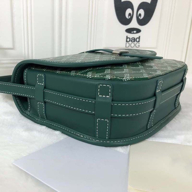 Designer Bag Saddle bag Shoulder Bag Message Bag Luxury Bag High Quality Women's Handbags Purses Leather Crossbody Designer Bags Mother Bag Large Green Shopping Bag - 5 of 9