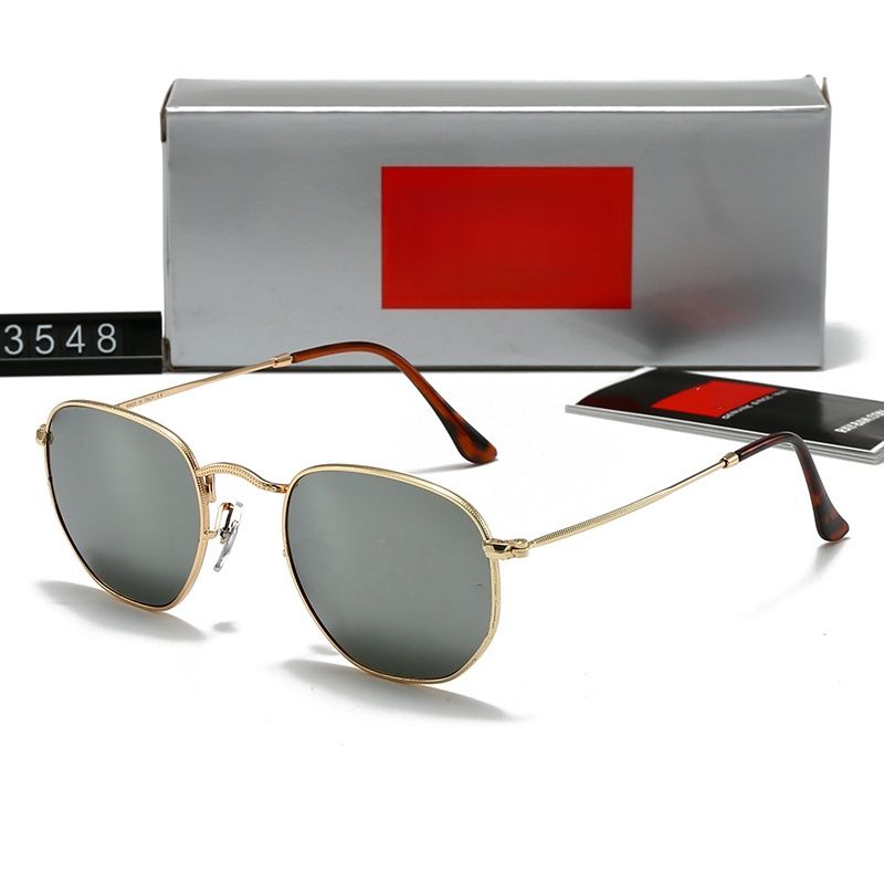 RB sunglasses Designer Sunglass for Women Luxury Metals Sunglasses Mens Casual Fashion Eyeglasses Street Style Sunglass Outdoor Beach Sun Glasses - 6 of 9