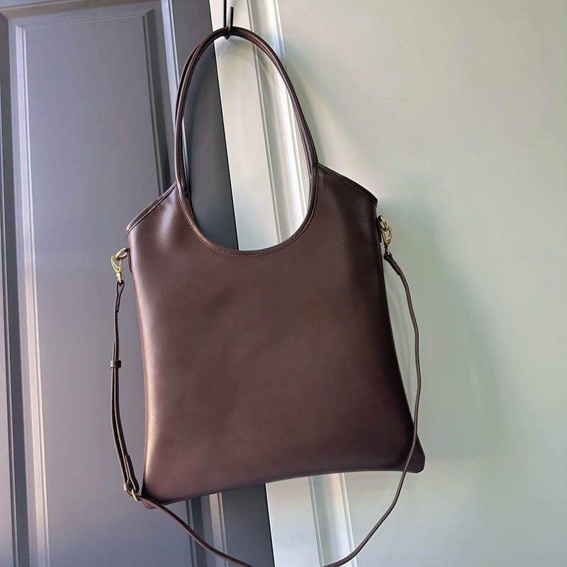 Designer Totes Shopping Bags Fashion handbags classic Women Genuine Leather Shoulder Bag casual tote Lady Beach bag Womans purse totes crossbody Messenger bag PRPU - 1 of 8