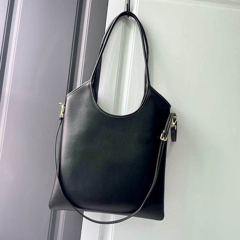 Designer Totes Shopping Bags Fashion handbags classic Women Genuine Leather Shoulder Bag casual tote Lady Beach bag Womans purse totes crossbody Messenger bag PRPU - 3 of 8