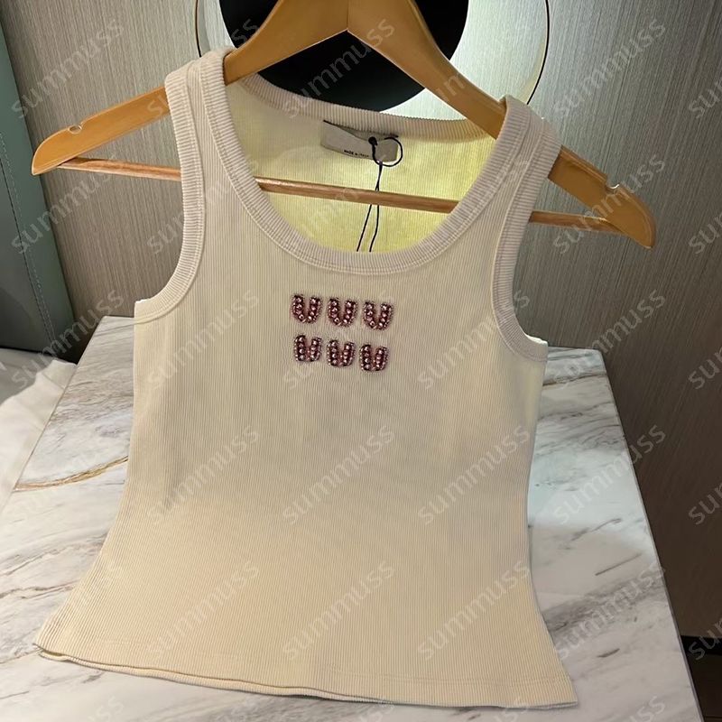 Womens clothes t shirt designer women sexy halter tops party crop top embroidered tank top spring summer backless shirt - 3 of 8