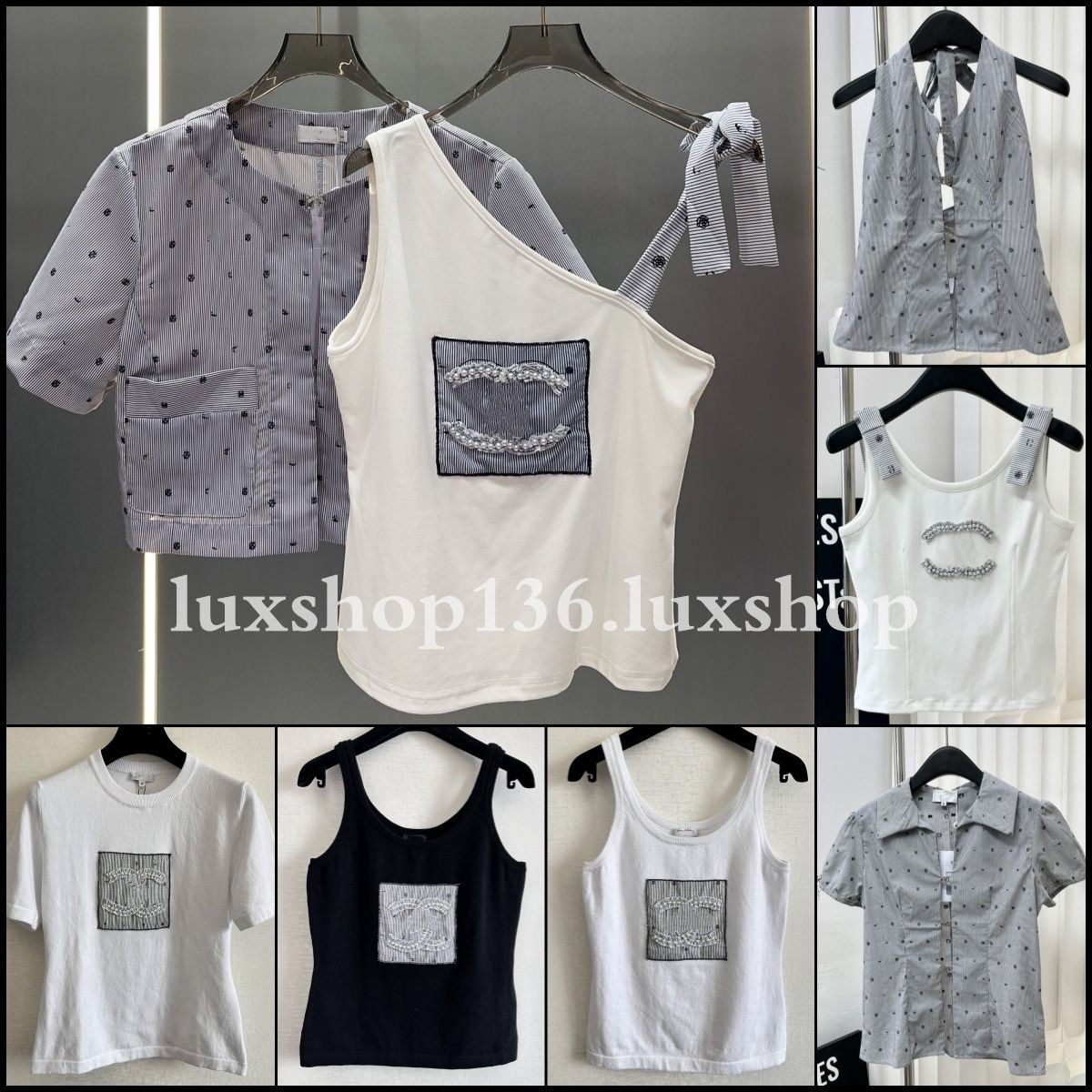 New Fashion Clothing Cotton Tank Top Fashion designer Knitted Vest for Women - 1 of 8