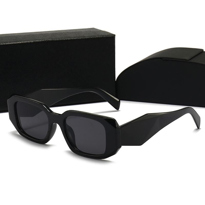 luxury Designer Sunglasses Womens Mens Wearing Outdoor Shades Fashion Senior Eyewear For Women Eyeglasses Frame Vintage Sun Glasses Triangular Signature With box - 3 of 9