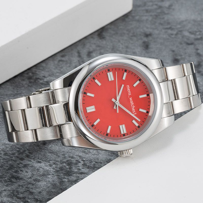 couple men's and women's luxury automatic mechanical watch 36mm41mm sapphire stainless steel watches - 7 of 9