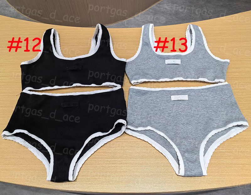 Designer Striped Triangle Bikinis Swimwear Brand Women Sexy Halter Cup Up Beach Swimsuit Luxury Summer Pool Party Tankinis Bathing Suit - 5 of 8