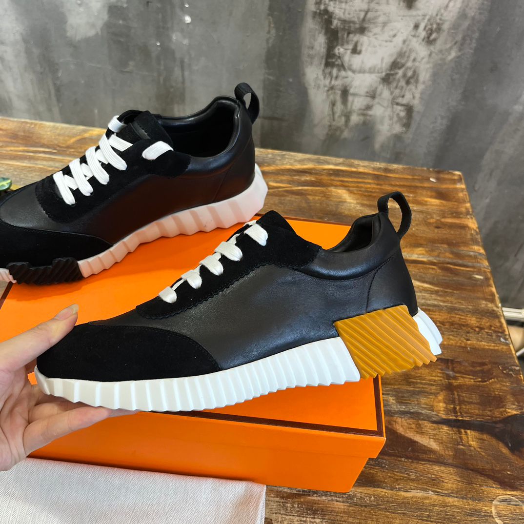 Designer Bouncing Series Sneakers Suede Leather Casual Men Women Trainers Patchwork Mesh Running Shoes Goatskin Breathable Outdoor Sneakers1 - 2 of 8