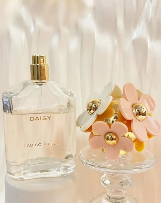 Women Daisy Perfume Fragrance Perfect Fresh Elixir 75ml 100ml Absolute Fragrant Flowers Fruit Eau De Parfum Long Lasting EDP Cologne Spray High Quality Fast Ship - 1 of 3