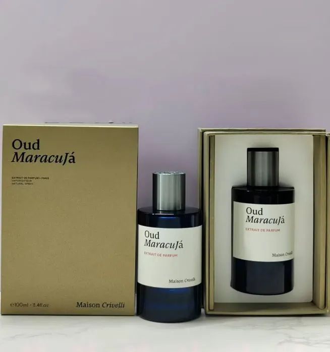 Maison Crivelli Perfume 100ml Oud Maracuja Stallion Hibiscus Mahajad Fragrance Extrait De Parfum Long Lasting Smell Brand Men Woman Cologne Spray High Quality - 1 of 4