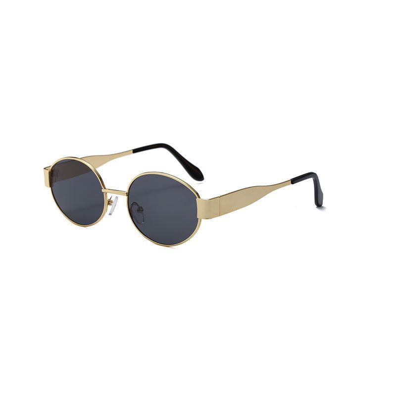 Fashion Luxury designer sunglasses for womens men glasses same Sunglasses as Polarize beach street photo small sunnies metal full frame with brown box sonnenbrille - 8 of 9