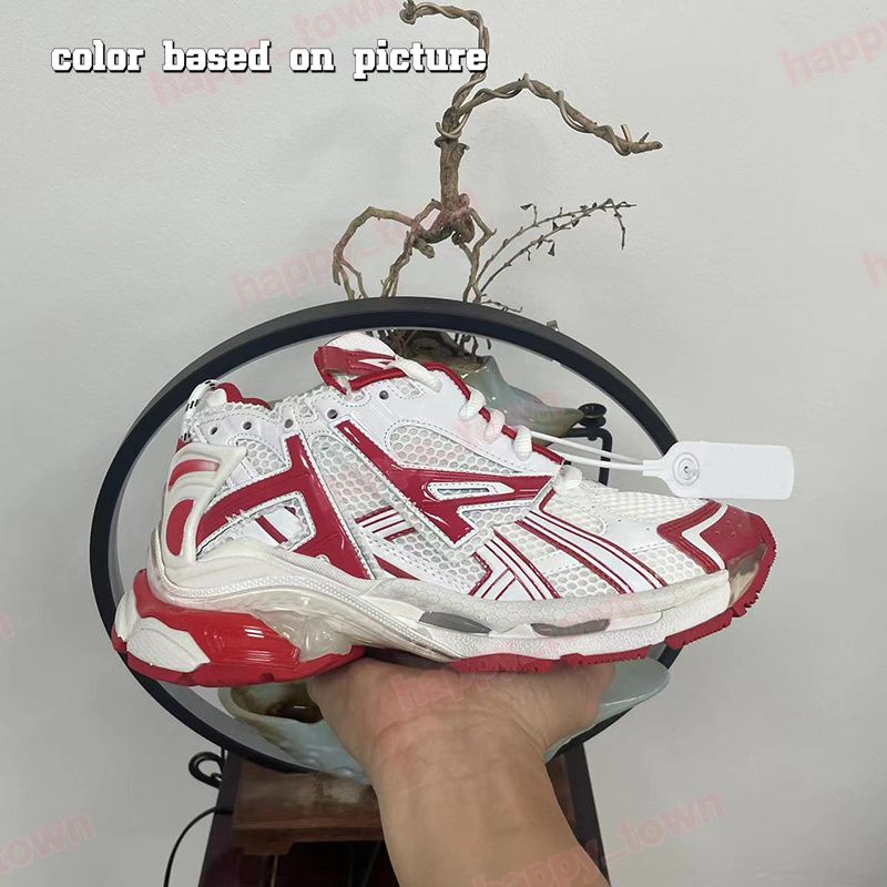 designer shoes runner sneakers Track Casual 7.0 7.5 For Men Women Luxury Sneaker Hiking Shoes Dark Grey Black Silver Pink White Red Platform Paris Shoe Size 35-46 - 8 of 8