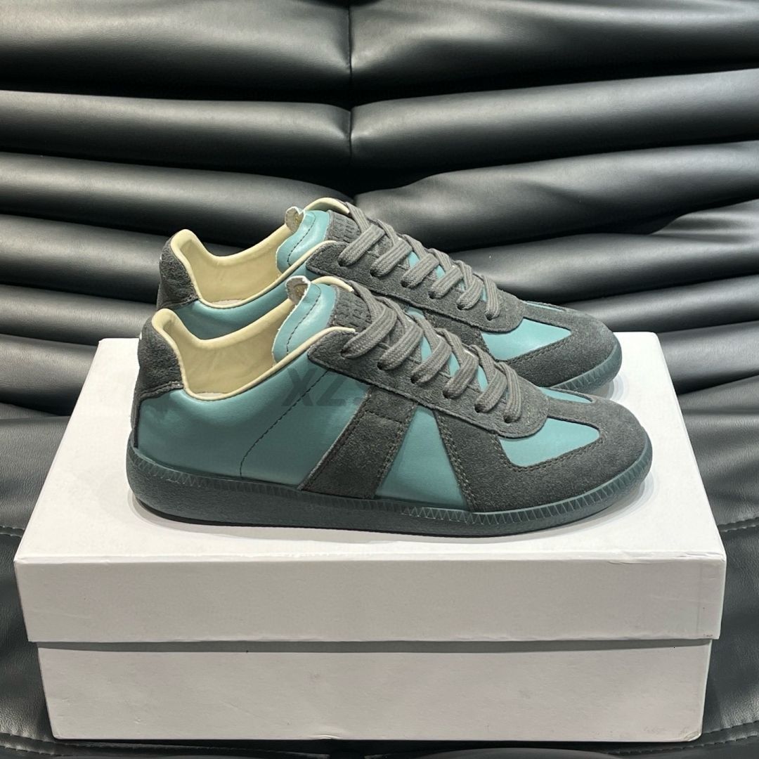 designer shoes gats men running shoes suede mm6 woman mens sneakers flat foam casual shoes trainer outdoor shoes men shoes - 8 of 8