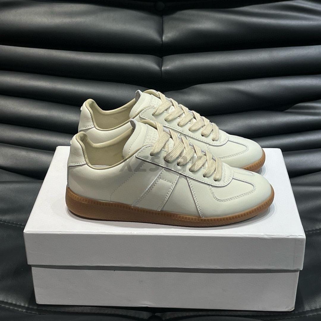 designer shoes gats men running shoes suede mm6 woman mens sneakers flat foam casual shoes trainer outdoor shoes men shoes - 3 of 8