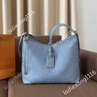 Blue Embossed